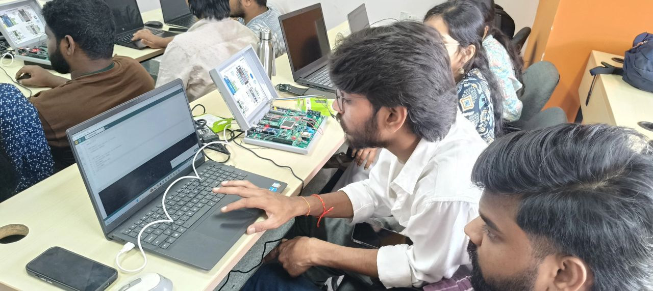 IoT lab at an engineering college